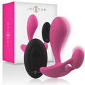 VIBRADOR DUO ANAL-PERINEO, VAGINAL-CLITÓRIS COM CONTROLE REMOTO