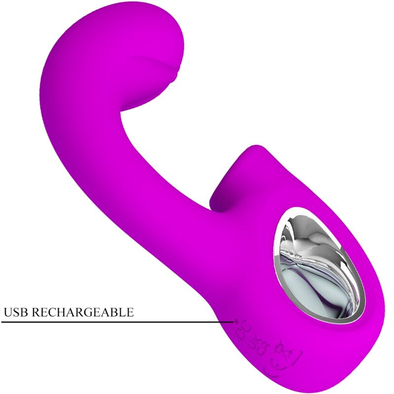 SIBEL VIBRADOR SPOT G + ESTIMULADOR CLITORIANO