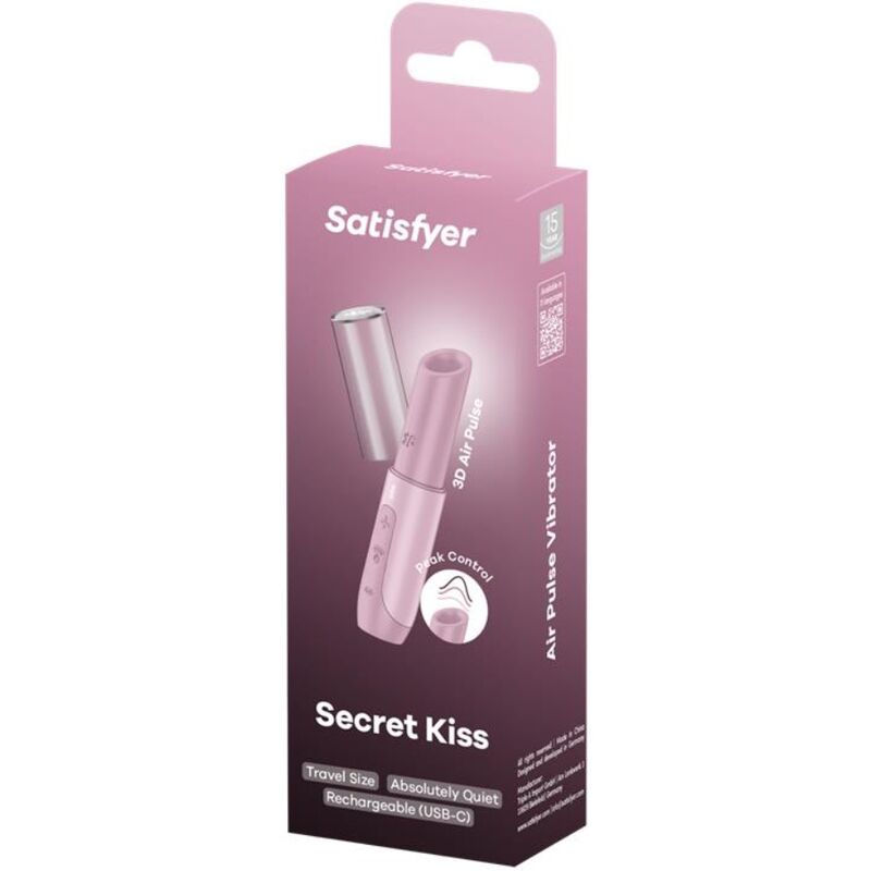 SATISFYER SECRET KISS ESTIMULADOR DE CLITÓRIS