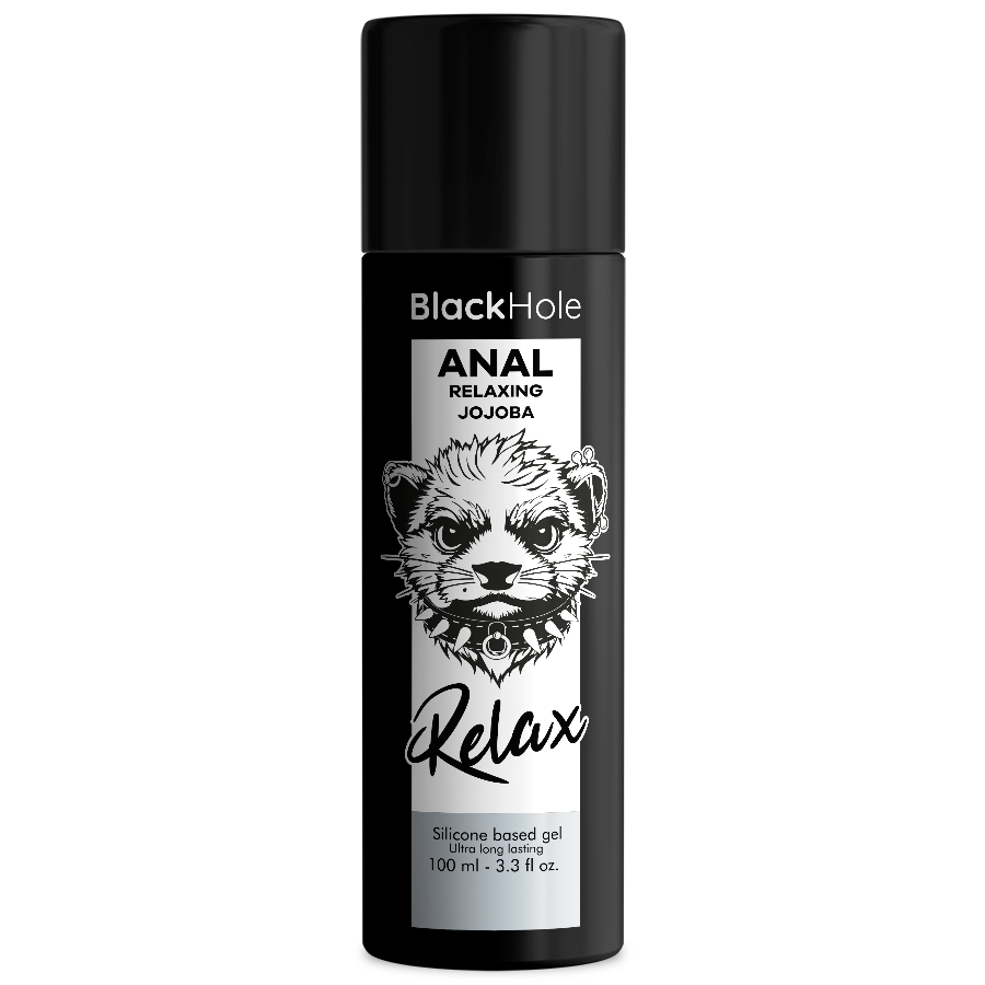 BLACK HOLE - ANAL RELAXANTE LUBRIFICANTE A BASE DE SILICONE COM JOJOBA