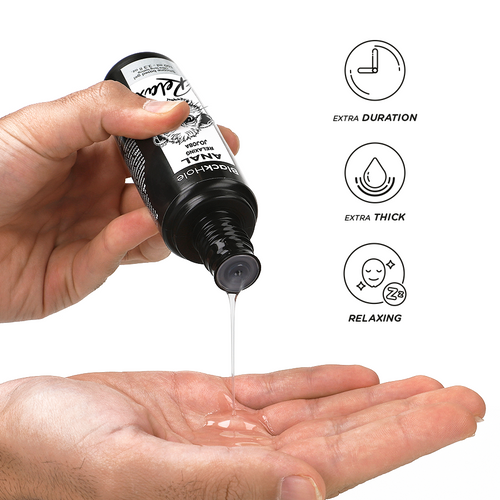 BLACK HOLE - ANAL RELAXANTE LUBRIFICANTE A BASE DE SILICONE COM JOJOBA