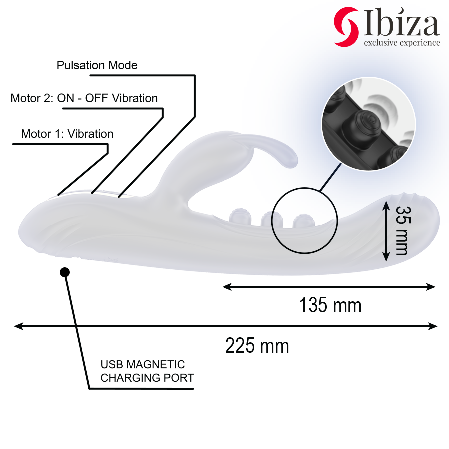 VIBRADOR COM PULSAÇÃO